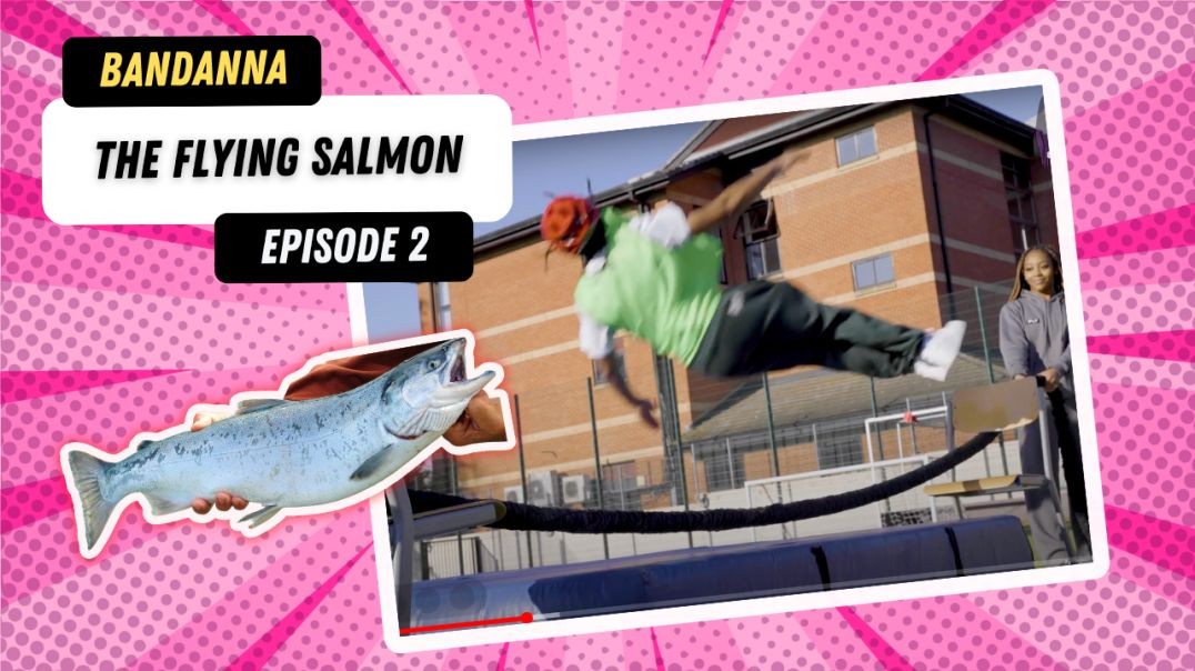 ⁣Jay’s Sports Day | S1 Ep2 | Bandanna’s Flying Salmon!